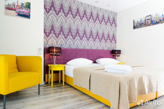 

Квартира-студия, 34 м², 2 кровати