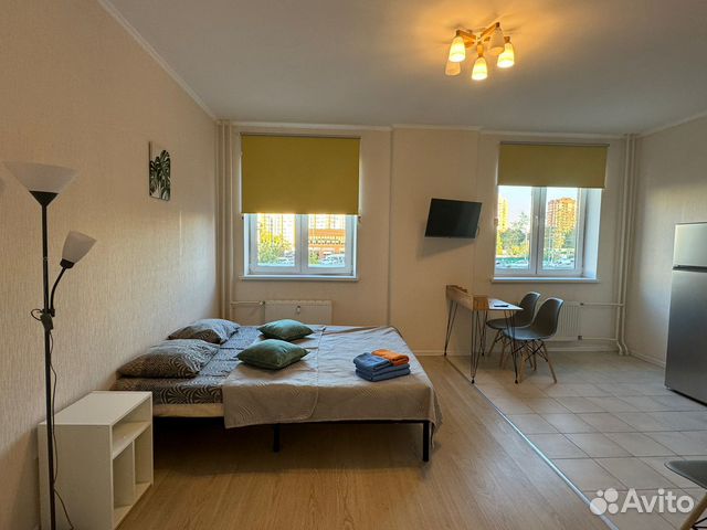 

Квартира-студия, 25 м², 1 кровать
