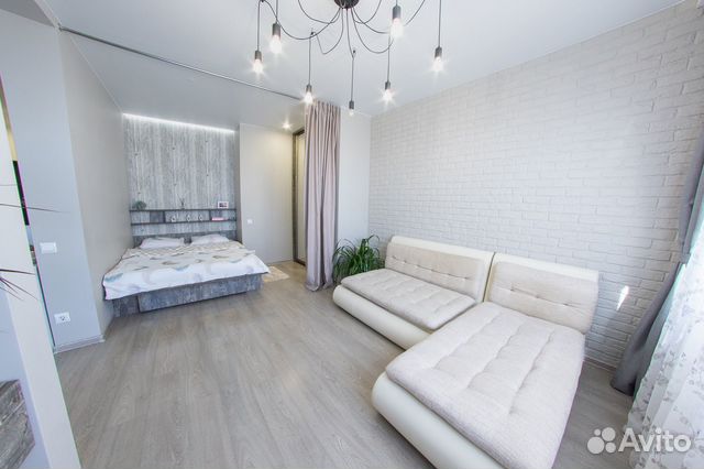 

Квартира-студия, 46 м², 2 кровати