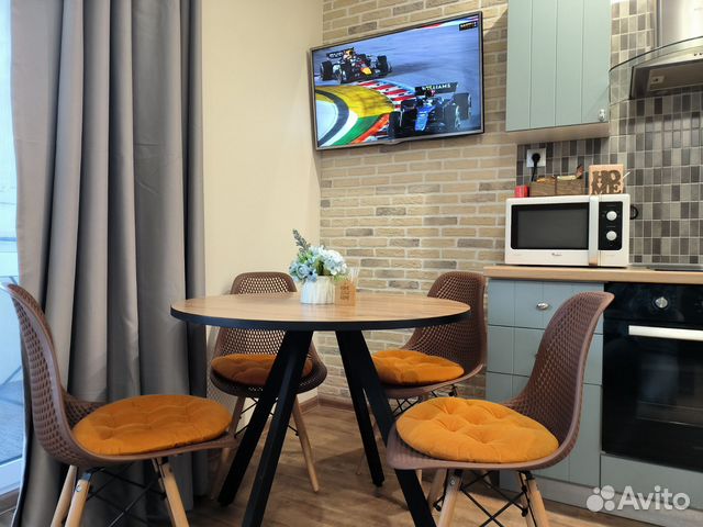 

Квартира-студия, 33 м², 2 кровати