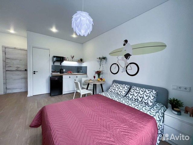 

Квартира-студия, 20 м², 1 кровать
