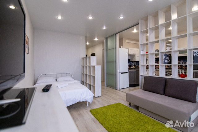 

Квартира-студия, 38 м², 1 кровать