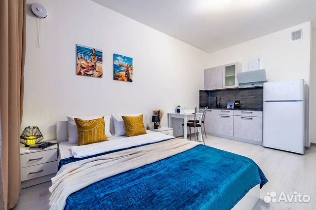 

Квартира-студия, 24 м², 1 кровать