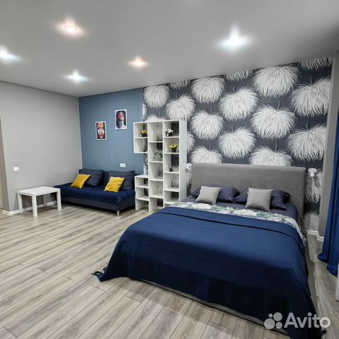 

Квартира-студия, 38 м², 2 кровати