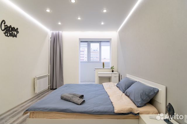 

1-к. квартира, 38 м², 2 кровати