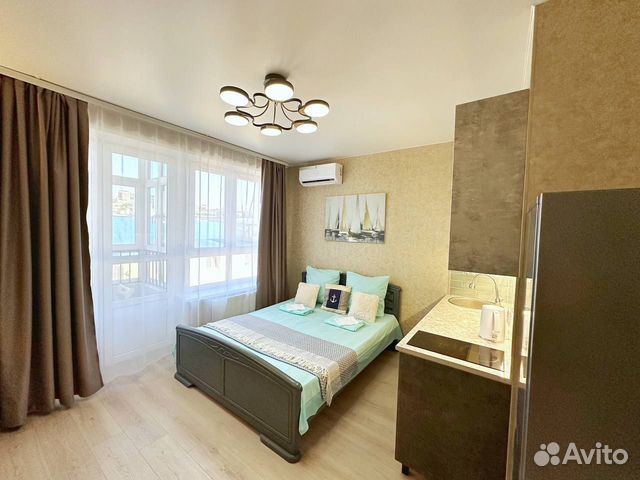 

Квартира-студия, 27 м², 1 кровать