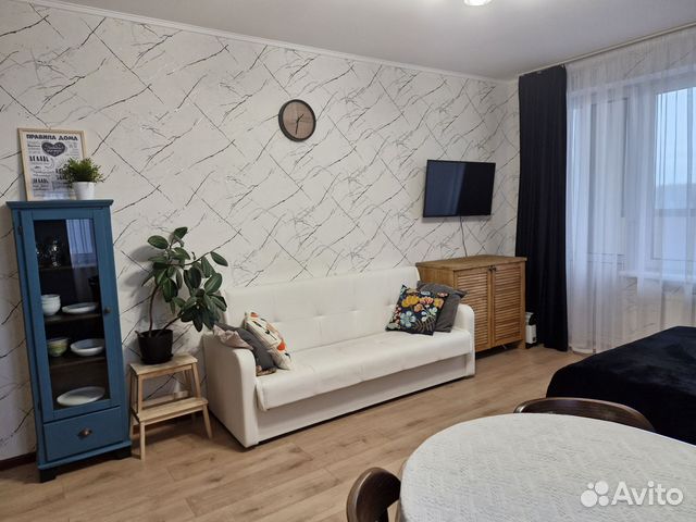 

Квартира-студия, 35 м², 2 кровати