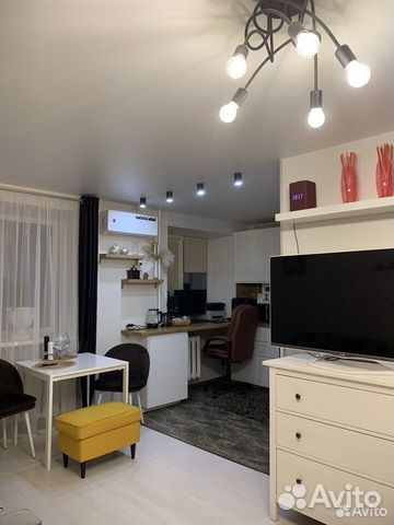 

Квартира-студия, 30 м², 4 кровати