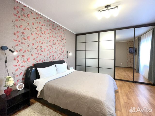 

1-к. квартира, 46 м², 3 кровати