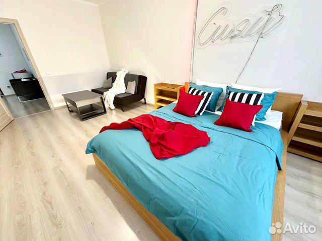 

1-к. квартира, 45,3 м², 2 кровати