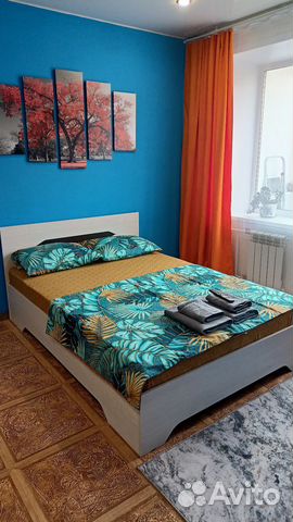 

1-к. квартира, 32 м², 2 кровати