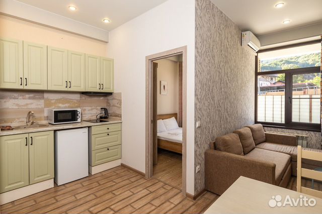 

1-к. квартира, 35 м², 2 кровати