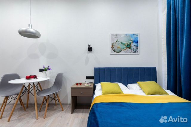 

Квартира-студия, 17 м², 1 кровать