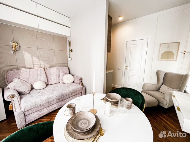 

Квартира-студия, 18 м², 1 кровать
