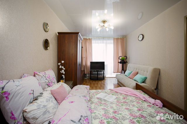 

1-к. квартира, 32 м², 2 кровати
