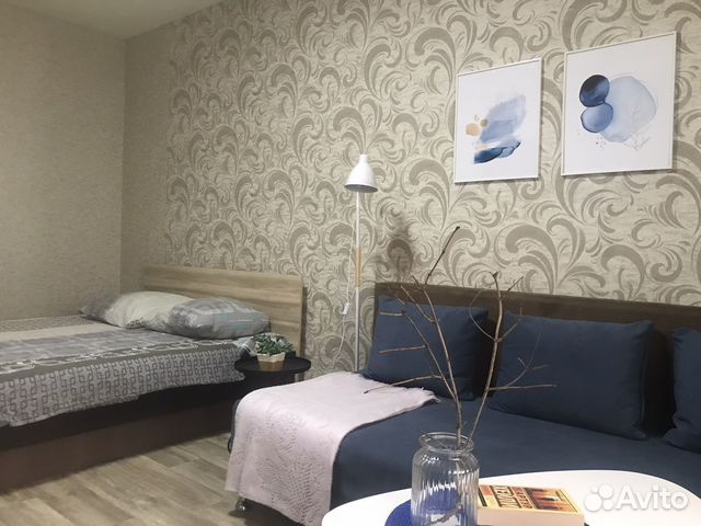 

1-к. квартира, 42 м², 2 кровати