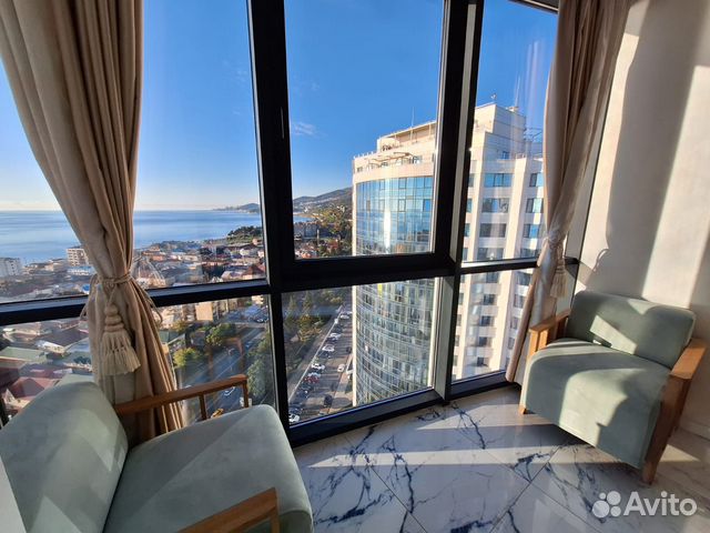 

Квартира-студия, 35 м², 2 кровати