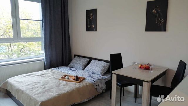 

Квартира-студия, 25 м², 1 кровать