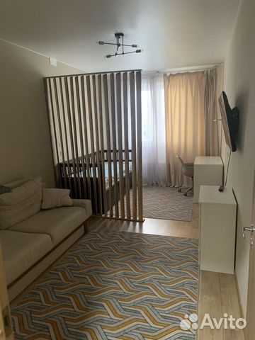 

1-к. квартира, 42 м², 2 кровати