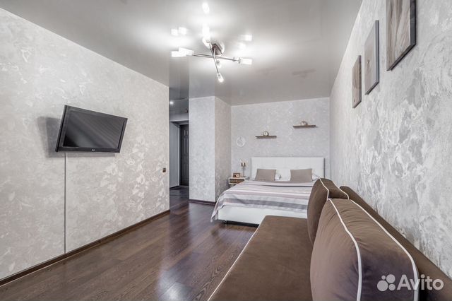 

1-к. квартира, 42 м², 2 кровати