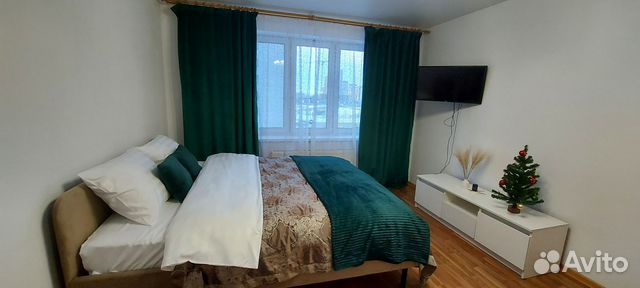 

1-к. квартира, 40 м², 2 кровати