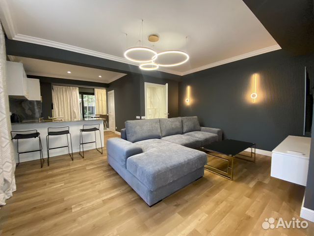 

1-к. квартира, 80 м², 2 кровати