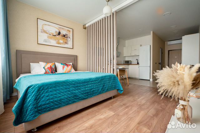 

Квартира-студия, 35 м², 2 кровати