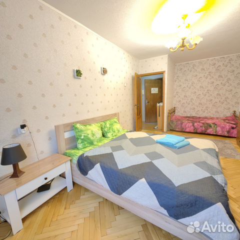 

1-к. квартира, 34 м², 2 кровати