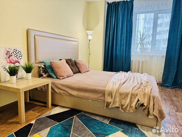 

1-к. квартира, 38 м², 2 кровати