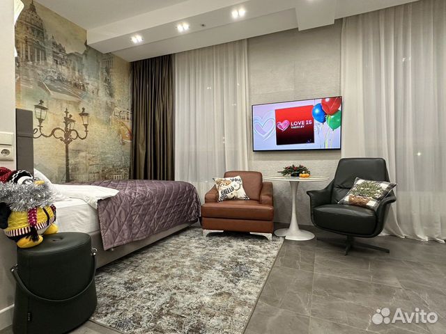 

Квартира-студия, 25 м², 1 кровать