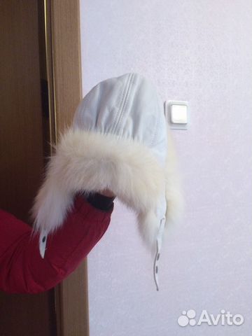Шапка-ушанка натуральный мех