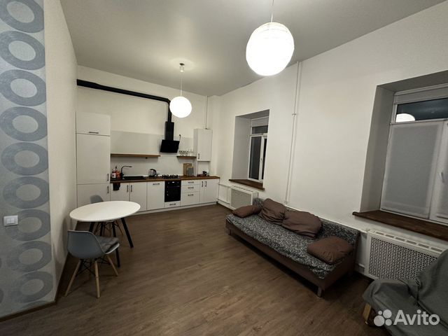 

Квартира-студия, 48 м², 2 кровати