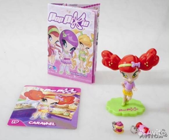Журнал - раскраска Pop Pixie + фигурка