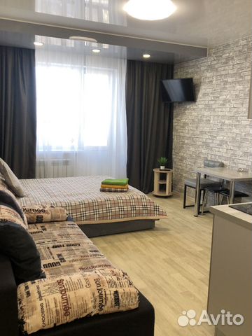 

Квартира-студия, 28,8 м², 2 кровати