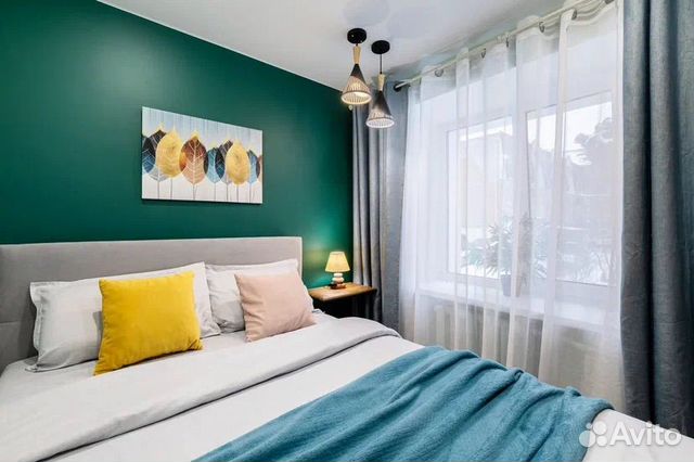 

1-к. квартира, 36 м², 2 кровати