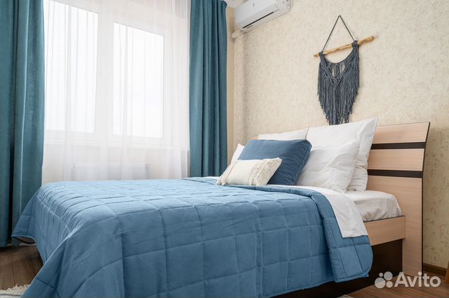 

1-к. квартира, 40 м², 2 кровати