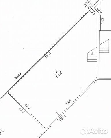 Помещение свободного назначения, 87.6 м²