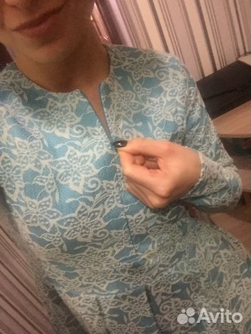 Платье длинное на никах
