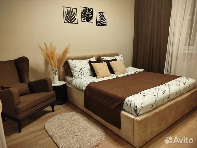 

1-к. квартира, 38 м², 1 кровать