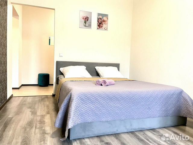 

1-к. квартира, 43 м², 2 кровати