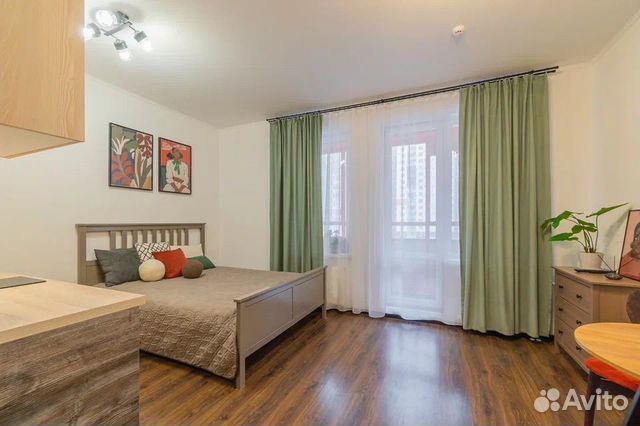 

Квартира-студия, 24,5 м², 1 кровать