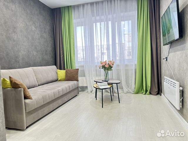 

1-к. квартира, 32 м², 2 кровати