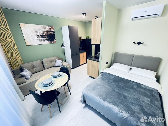 

Квартира-студия, 22 м², 2 кровати