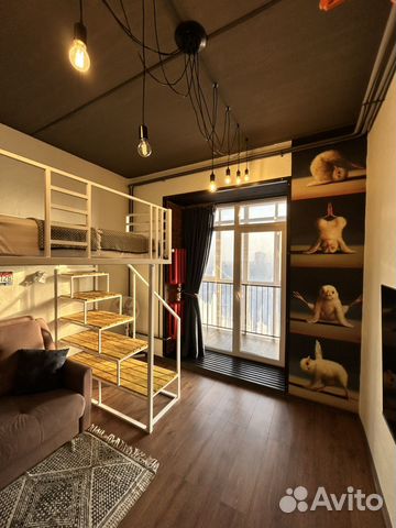 

Квартира-студия, 30 м², 1 кровать