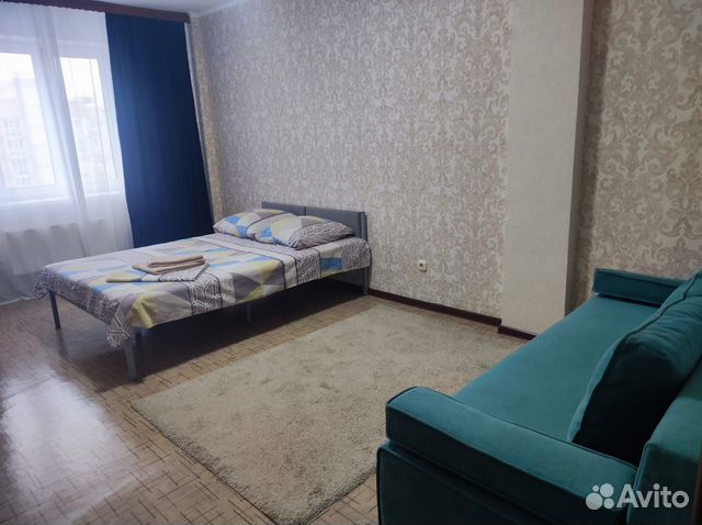 

1-к. квартира, 40 м², 2 кровати