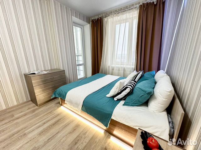 

1-к. квартира, 41,4 м², 2 кровати