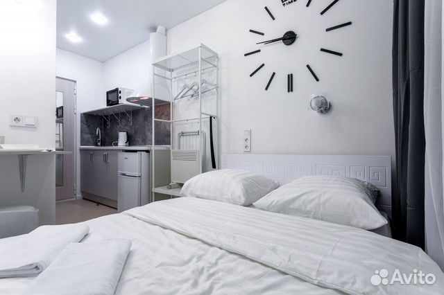 

Квартира-студия в апарт-отеле, 15,1 м², 1 кровать