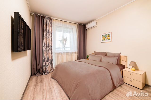 

1-к. квартира, 45 м², 3 кровати