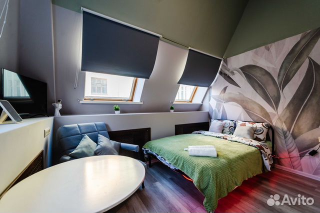 

Квартира-студия, 20 м², 2 кровати