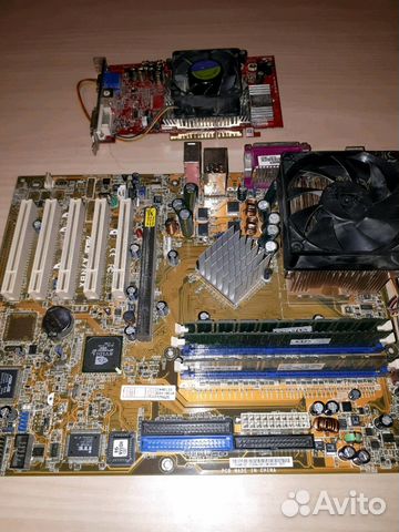 Asus A7N8X NForce2+ CPU+DDR+cooler + Video